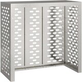  Pokrov za klima uređaj Srebrno 110 x 50 x 105 cm | shoptok.hr