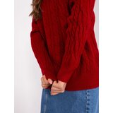 Wool Fashion Italia Sweater-AT-SW-2335-1.68P-burgundy | shoptok.hr