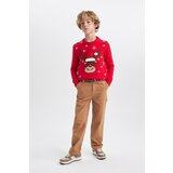 Defacto Boy's New Year Themed Crew Neck Sweater | Eponuda.ba