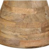 vidaXL Stranska mizica Ø50x40 cm Masivni les Mango | Shoptok.si