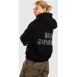 Blue Tomato Rhinestone Zip Hoodie black | shoptok.hr