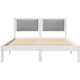  Okvir za krevet s uzglavljem Svijetlo siva 150 x 200 cm | shoptok.hr
