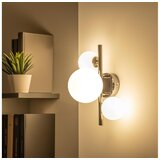  Brilagi - LED zidna svetiljka MILLA 3xG9/3W/230V crni hrom/bela | Eponuda.com