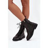 Big Star Leather Insulated Ladies Ankle Boots Workery Cene