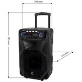 Manta karaoke, 80W, FM, BT, USB, SD, bež mikr, gitara, baterij, crni SPK5021PRO | shoptok.hr