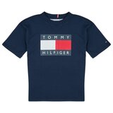 Tommy Hilfiger HERITAGE PRINTED FLAG T-SHIRT Tamno plava Cijene