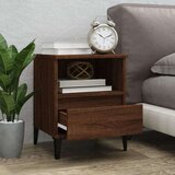 Nočna omarica 2 kosa Rjav hrast 40x35x50 cm, (20672170) | Shoptok.si