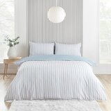 Catherine Lansfield Bela/modra podaljšana posteljnina za zakonsko posteljo 230x220 cm Meadowsweet Floral – | Shoptok.si