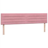  s oprugama i madracem ružičasti 180x210 cm baršunasti | shoptok.hr