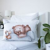 Jerry Fabrics Pamučna dječja posteljina za dječji krevetić 100x135 cm Medvídek "Plane" – | shoptok.hr