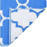 Vanjski tepih plavi 190 x 290 cm PP | shoptok.hr