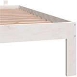  Posteljni okvir bel iz trdne borovine 160x200 cm, (20601713) | Shoptok.si