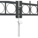 Vrata Ograde za Vrt s Arhivnim Vrh Assen Siva 400 x 125 cm | shoptok.hr