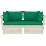  Vrtni dvosjed od paleta od smrekovine s jastucima | shoptok.hr