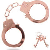Toy Joy Metal Handcuffs Rose Gold