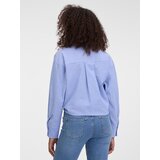 Orsay Light blue women's shirt with embroidery - Women's | shoptok.hr