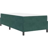  Krevetna konstrukcija Bijela i svijetlosiva 90 x 190 cm Baršun | shoptok.hr