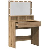  Toaletni stol s ladicama Umjetnički hrast 80 x 41 x 134,5 cm | shoptok.hr