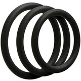 Doc Johnson - OptiMALE 3 Thin C-Ring Set - Black | shoptok.hr