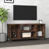 vidaXL TV omarica dimljeni hrast 102x35x45 cm inženirski les Cene