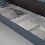 Based Postelja Boxspring Josie-b, Sivomodra, 180x200 | Shoptok.si