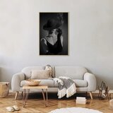  Slika - Black Elegance (1 Part) Vertical 60x90 U prirodnom drvenom okviru | shoptok.hr