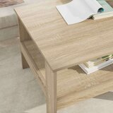  Klubska miza Sonoma hrast 57 x 55 x 45 cm Konstruiran les, (5000120271) | Shoptok.si