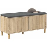  Klupa za hodnik s jastukom Sonoma hrast 100 x 38 x 46 cm | Eponuda.com