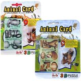 Sestavljanka Animal Card 3D, sortirano, 1 kos Cene