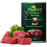 Nuevo vlažna hrana za pse sa ukusom govedine beef grain free 800g Cene