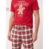 Sinsay Dvodijelna regular fit pidžama s printom medenjaka | shoptok.hr