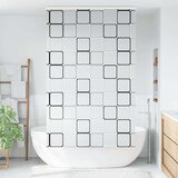 vidaXL Rolo zavjesa za tuš s kazetom 120x240 cm širina tkanine 116 cm | shoptok.hr
