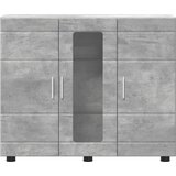  Drveni ormar s pohranom Betonski sivi 88,5 x 30,5 x 73 cm | shoptok.hr