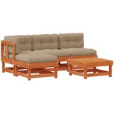  Set lounge namještaja za vrt 13 pcs Voštanosmeđa | shoptok.hr