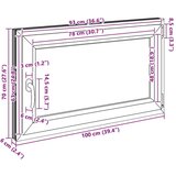 vidaXL Kletno okno "RISOR" 100x70 cm vrtljivo-nagibno DIN desno belo | Shoptok.si