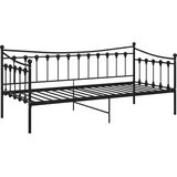  Okvir za kauč na razvlačenje crni metalni 90 x 200 cm | Eponuda.ba