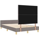 vidaXL Postelja v taupe barvi, 120x200 cm, Tkanina, (22049737) | Shoptok.si