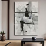 WALLXPERT 3P14869C018 Multicolor Decorative Canvas Painting (3 Pieces) | Eponuda.com