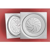  11738 podna rešetka 150x150/Ø130mm inox zaptivna Cene'.'