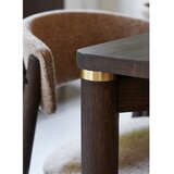 Unique Furniture Rjava raztegljiva jedilna miza 95x180 cm Arun – | Shoptok.si