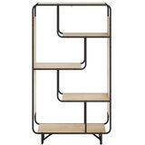  Visoka komoda Hrast sonoma 80 x 37.5 x 144 cm Prerađeno drvo - Hrast sonoma 80 x 37.5 x 144 cm | shoptok.hr