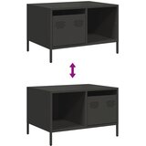  Stolić za kavu crni 68,5x50x43,5 cm od hladno valjanog čelika | shoptok.hr