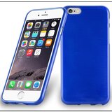 Cadorabo Ohišje, združljiv z Apple -om v modrem - zaščitnem pokrovu, narejen iz fleksibilnega silikona TPU v brušenem dizajnu, (20569761) Cene