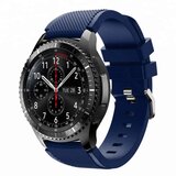 Cadorabo tpu zapestni pas z zapiranjem kovine 22 mm, združljivo s samsung galaxy gear S3/Gear 2 v modri barvi - nadomestni trak za huawei watch gt za, (20615995) | Shoptok.si