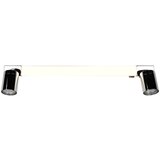  LED zidna lampa u sjajno srebrnoj boji Enrico – | shoptok.hr
