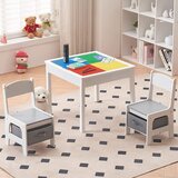 Kinder Home dečiji sto sa 2 stolice, dvostrani, drveni set z | Eponuda.com