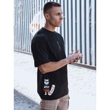 DStreet T-shirt męski z nadrukiem czarny Cijene