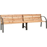 vidaXL Dvostruka vrtna klupa 225 cm od masivne jelovine | shoptok.hr
