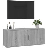  Zidni TV ormarić Boja sivog hrasta sonome 100 x 34,5 x 40 cm | shoptok.hr