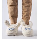 Gemre White slippers with ears and a bow Bruno | Shoptok.si